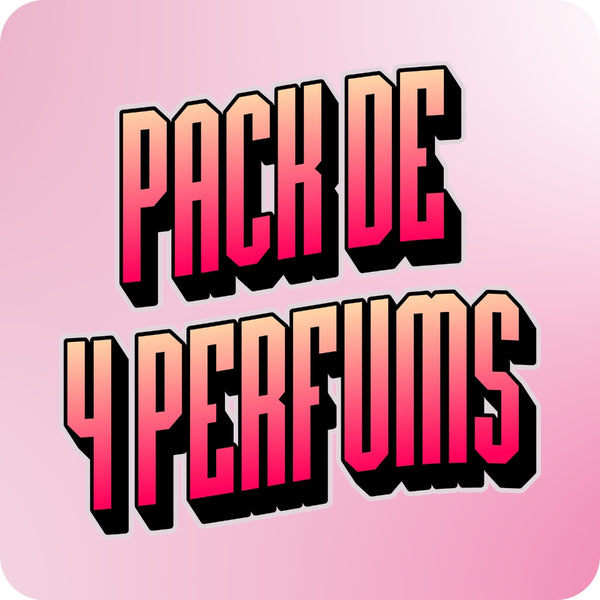 PACK DE 4 PARFUMS MINIATURES